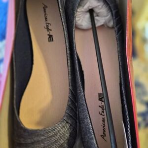 American Eagle Outfitters Women's Gray Flats